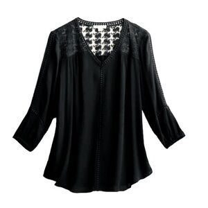 Stitchfix JohnPaulRichard Raelinn Lace Top